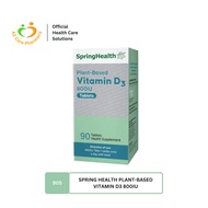 SPRINGHEALTH PLANT-BASED VITAMIN D3 800IU