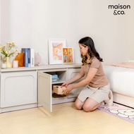 SB Design Square ชุดวางทีวี ขนาด  200 ซม. รุ่น Solla สีเทาอ่อน