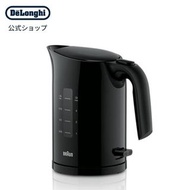 Delonghi Braun Pure Eyes 電熱水壺 1L [WK304AJ-WK3000BK]