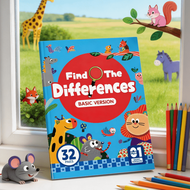 Find Different Game Books Visual Discovery Challenge Focus Training Find Differences Interesting Ill