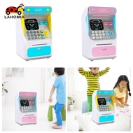 LAHOMIA ATM Electronic Saving Bank 4 Digit Password Coin Cash Bank Machine Toy