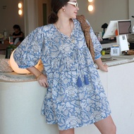 Dahlia Dress in Cloudy Day | Moaa Collection