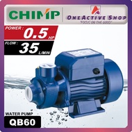 CHIMP 0.5HP Water Pump | Non-Auto Pump | QB60 | Home Water Booster Pump | Peripheral Water Jet