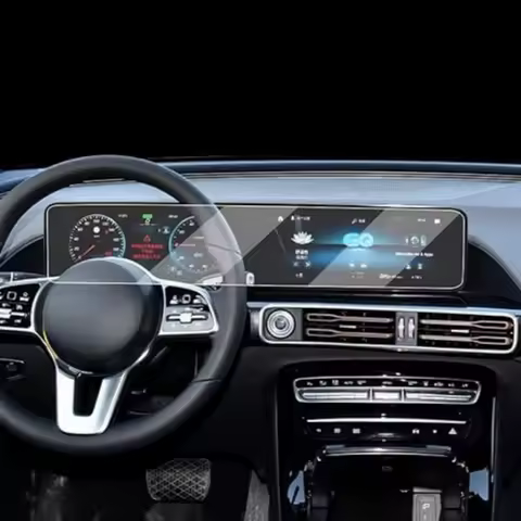 Central Control Navigation Screen Tempered Glass Protective Film For Mercedes Benz EQA EQB EQC 350 E