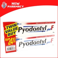 Pyodontyl Plus F Toothpaste 2X100g (Exp: 06/2025)