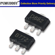 100PCS 2SD882 D882 SOT89 SOT SMD New original 2SB772 B772
