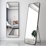 SFYingchuan Dressing Mirror Full Body Floor Mirror Clothing Store Full-Length Mirror Home Wall Mount Bedroom Simple Roun