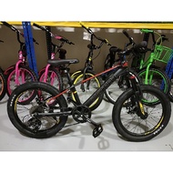 20" TRS Picador Aluminum Mountain Bike - Shimano 1x8 Speed MTB bicycle lockable suspension