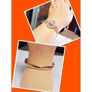 B. Permata bracelet 3 style silver2 Gold&rose gold.