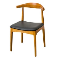 美式實木辦公椅簡約員工電腦椅會客椅老板椅洽談椅會議室餐桌椅子