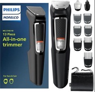 全新 飛利浦 Philips MG3740/40 multigroom 13-in-1 trimmer 多用途電動修剪器 鼻毛剪 剪髮器 1-16mm Dual cut 免加油刀片 國際保養 100-