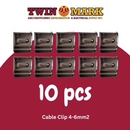 10pcs Solar Panel Cable Clip 4-6mm2 | Solar Roof Mounting Accessories