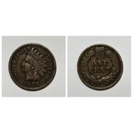 United States coin, 1 Cent (Indian Head Cent)1905.