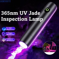 LKBENNETT Ultraviolet Lamp, Fluorescent Inspection Portable Design UV Flashlight, 365nm Wavelength P