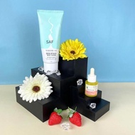 Properti Foto Tangga Podium Kayu SAF - props produk skincare