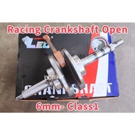 LEO Racing Crankshaft OPEN EX5 Class1 - jet 4mm / 6mm - EX5 Class 1
