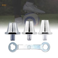 【KUKU*】 12Pcs Soccer Boot Cleats Football Boot Spikes Aluminum Football Stud Soccer Cleats Screw Cle