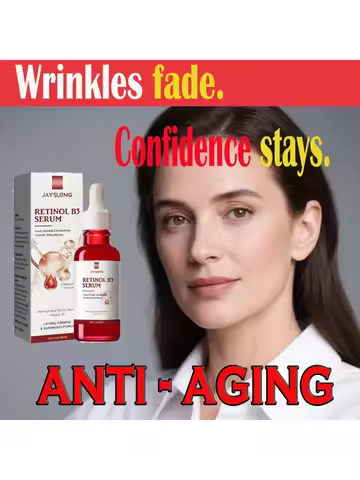 Jaysuing Anti Aging Serum Reduce Wrinkles Fine Lines Crow’s Feet for Face Eyes Neck