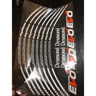 Desmond Evo Regamaster UV HD Sticker Untuk Semua Colour Rims