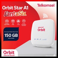 Telkomsel Orbit Star A1 Advan Modem Router Modem Wifi 4G LTE Free Kuota 150GB