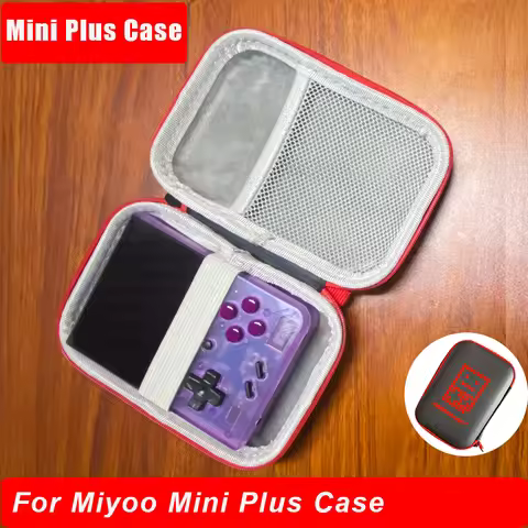 Miyoo Mini Plus Bag 3.5Inch Retro Handheld Video Game Console Miyoo mini Plus Case Waterproof for Mi