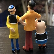 3款怀旧漫画老夫子番薯公仔模型摆3 Nostalgic Comic Old Master Sweet Potato Doll ModelOPW