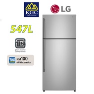 (Free Shipping) LG 547L Top Freezer 2 Doors Fridge Inverter Refrigerator GN-C702HFCM