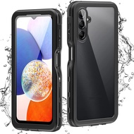 Samsung Galaxy A14 5G Waterproof Case with Built-in Screen Protector Full Protection Shockproof Dust