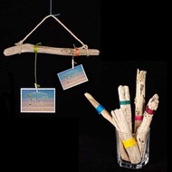 讓我們做吧 漂流木手機 漂流木衣架 天然室內裝飾 手工製作 室內裝飾雜貨 漂流木藝術 漂流木室內裝飾 花底裝飾