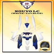 NOUVO LC COVER SET (WHITE + Y111 BLUE) (RED+HITAM)YAMAHA NOUVO LC