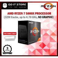 AMD RYZEN 7 5800x / RYZEN 7 5800x3D AM4 Socket Desktop Processor (8 Cores, 16 Thread)