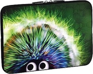 PEDEA Designer Protective Notebook Bag up to 13.3 Inches (33.7 cm) Green Hedgehog