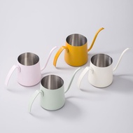 Macaron Color 304 Stainless Steel Hand Brew Coffee Maker Hanging Ear Coffee Mini Long Mouth Pot Hand