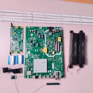 PANASONIC TH-50HX650K 50" TV MAIN BOARD, TCON, POWER BUTTON, RIBBON CARD, BACKLIGHT AND SPEAKER