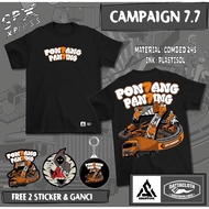 T-shirt shirt Spx Express Campaign T-shirt 7-7 PON7ANG-PAN7ING