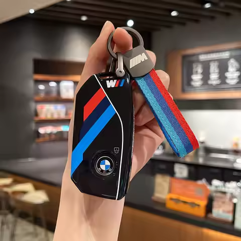 Car Key Case Cover Shell For BMW i7 X7 G07 LCI iX I20 X1 U11 7 Series G70 G09 XM U06 G81 M3 2023 Pro