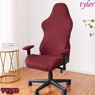 TYLER Gaming Chair Cover, Solid Color Polyester Protector Cover, Computer Chair Elastic Removable Seat Cover Office Chair