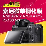 Sony A7R4 A7C Tempered Film A7R3 Mirrorless R2 M3 M2 Screen RX100 HX400 Camera Suitable