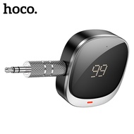[24 Hours ship]HOCO Original 100% E80 Bluetooth Car Receiver Adapter 3.5mm AUX Jacks Bluetooth 5.3 C