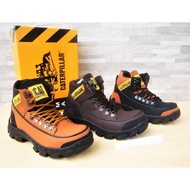 HITAM Again10.10 CATERPILLAR ARGON Shoes Men's SAFETY Boots Iron Toe Project Tracking Boots Boys - S