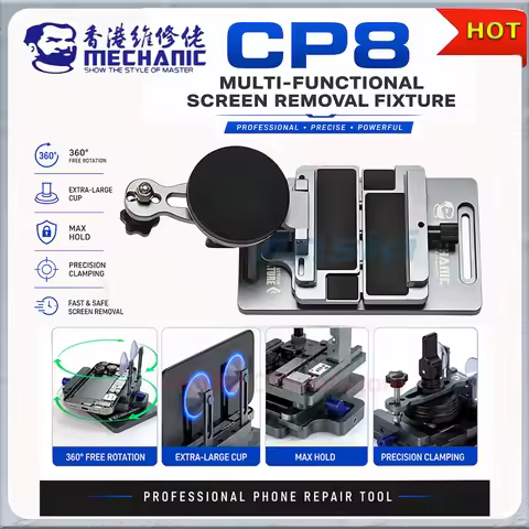 MECHANIC CP8 360° Rotating Screen Separator Clamp Universal Phone LCD Back Glass Removal Fixture Mob