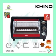 Khind Electric Oven with Special Steam Function OT11H / OT26
