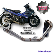 Tengko pipa leheran knalpot Mx135 Mx-King / tengko knalpot dragrace underbone yamaha mx series
