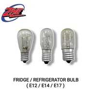 SMALL BULB FRIDGE REFRIGERATOR LIGHT BULB E12 E14 E17 YELLOW COLOR / LAMPU GARAM PYGMY BULB MENTOL P