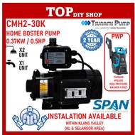 Tsunami Water Pump CMH2-30K (0.5HP) Automatic Water Pump Home Living Pam Air Rumah Pam Air Automatic
