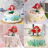 Ariel Mermaid Cake Topper Ariel Mermaid Theme Cake Decoration Ariel Figure/