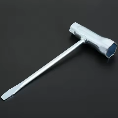 Metal Size 13mm X19mm Chainsaw Spark Plug T Wrench Socket Screwdriver Spanner Tool for Stihl Husqvar