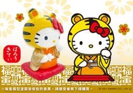 又敗家(木雕感)日本限定ASUNARO虎Hello Kitty招財貓存錢筒26842凱蒂貓撲滿招き猫貯金箱適生日交換禮物