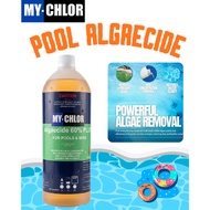 ALGAECIDE - 1 Litre MY-CHLOR ALGAECIDE 60% PLUS (Algae Prevention) for swimming pool