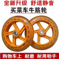 Luggage Cart Climbing Stairs Foam Wheel Trolley Small Pull Cart Bearing Wheel Wheel Self-Buckle Shop